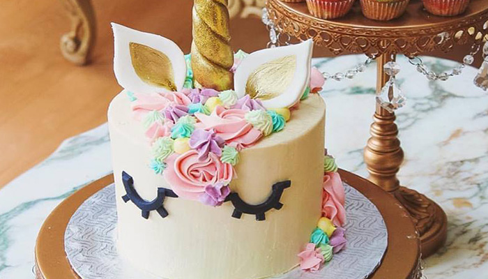 gateau licorne